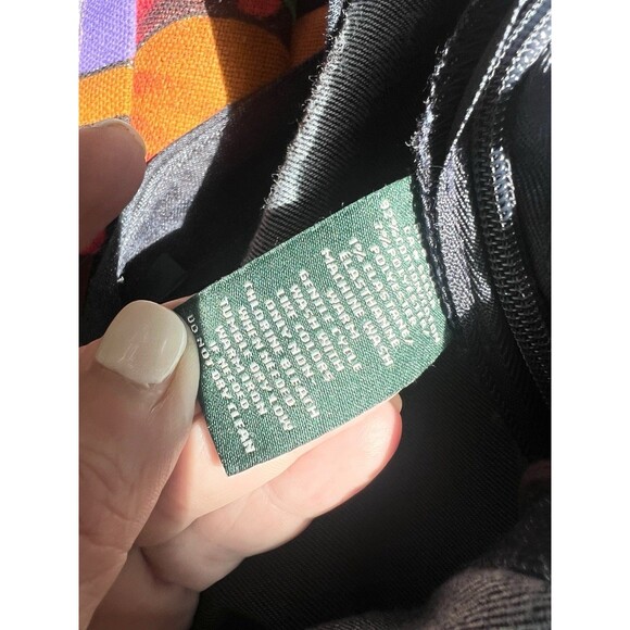 Lauren Ralph Lauren Denim Skirt 16 XL Split Front Pencil Cotton Lace Up Western - Picture 8 of 9